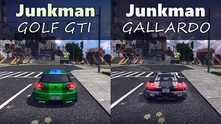 GOLF GTI VS GALLARDO Junkman Performance Drag Race in NFS MW