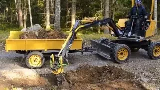 Homemade excavator - Fodere 2