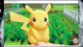 Pokemon Let's go Pikachu Running on Yuzu Emulator Windows 10 PC - SPA Subs PART 1