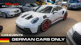 German ONLY Car Meet: Mercedes, BMW, Porsche & VW | Car Audio & Security