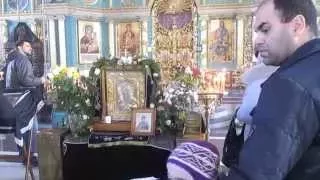 Поклонение иконе Богородицы Умиление Локотская в Ростовском храме Умиление