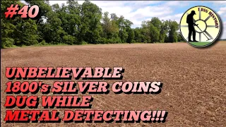 IDH Episode 40: Digging old silver coins along a long lost 1800's settlement road!!