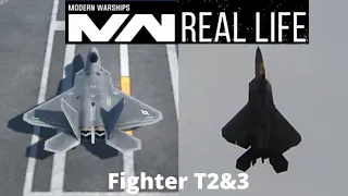 Fighter T2&3 - Modern warship in real life - part 15