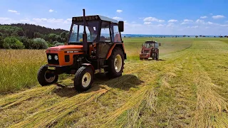 Zetory v akci, Zetor 7745, 7011. Seč luk s LP By Zetorák.