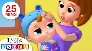 Baby Got Sick | Sick Song +More Kids Songs & Nursery Rhymes by Little Angel