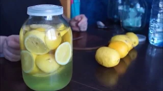Наливка на лимоне дома  Спиртовая настойка на лимоне  Самый лучший и простой рец