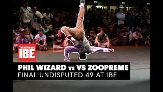 PHIL WIZARD vs ZOOPREME | Final Undisputed 49 at The Notorious IBE