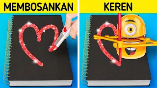 HACK SENI WARNA DAN TRIK MELUKIS YANG MUDAH || Hacks Menggambar Keren VS Gadget Oleh 123 GO Like!