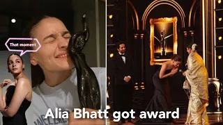 Alia Bhatt Best Actress Award for Gangubai Kathiyavadi| 68th Filmfare awards 2023 | Alia Bhat