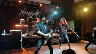 Necrodeath - The Antichrist (Slayer cover) - Acciaio Italiano 9 @ Arci Tom, Mantova - 20/04/2019