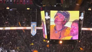 VGK Pregame Intro & Banner Ceremony (Opening Knight) 10/10/23