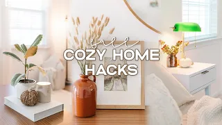 7 TINY Ways to Make Your Home Cozy for AUTUMN 🍂 | Cozy Home Hacks