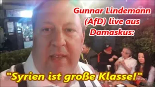 AfD-Gunnar sieht Syrien als Vorbild für Deutschland in Punkto Sterblichkeit!