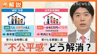 所得減税案は1か月3333円、物価高のなか…街の声は？「不公平感」どう解消する？【Nスタ解説】｜TBS NEWS DIG