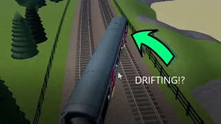 DRIFTING a train from Leaton to Ashdean!? - Roblox