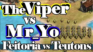 Feitorias vs Teutons! TheViper vs Yo