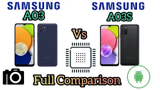 Samsung A03 Vs Samsung A03s|| Display, Parformence, Camera, Battery Comparison #samsunga03vsa03s