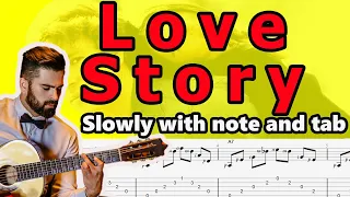 Guitar Lesson : Love Story ( Where Do I Begin? ) Francis Lai - Andy Williams Note & Tabs | Tutorial