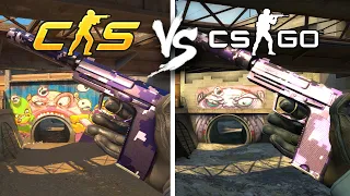 ALL USPS SKINS - CS2 vs CSGO