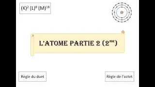 L' atome Partie 2 (2nde)