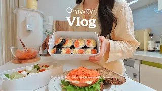 Vlog|🥕Easy Cooking with Carrots|Home-cooked Meals for Weight Loss|Sandwiches, Gimbap|Gyeongju Travel