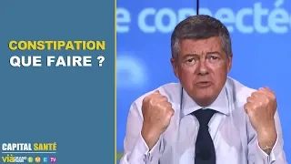 La constipation, que faire ?