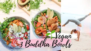 3 vegane Buddha Bowls I Diät start, gesund abnehmen