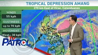 Bagyong Amang ramdam na sa ilang bahagi ng Northern Samar | TV Patrol