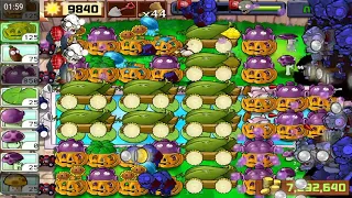 Plants vs. Zombies Survival Endless 5500 Flags (Android Gameplay)