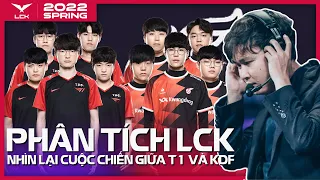 [Phân tích LCK] Bán kết 1  T1 vs KDF : Lối chơi khác biệt của Faker- Ahri và Keria - Nautilus.