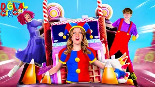 Amazing Digital Circus In Real Life - Ep 2: Candy Carrier Chaos