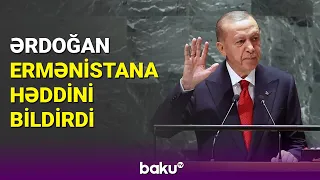 Ərdoğan Ermənistana həddini bildirdi: Türkiyə Prezidenti Qarabağdan danışdı