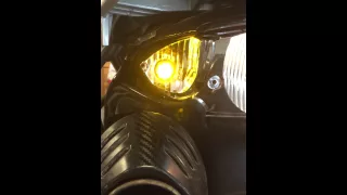 Rear LED turns on Varadero.