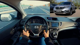 2016 Honda CR V IV facelift 2015 1.6 i DTEC 160 Hp Automatic AWD Pov Test Drive