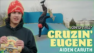 Everything's Bigger in...Oregon?! Cruzin' Eugene w/ Aiden Caruth! | Santa Cruz Skateboards