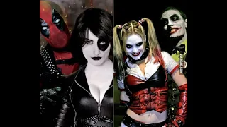 JOKER & HARLEY QUINN vs DEADPOOL & DOMINO