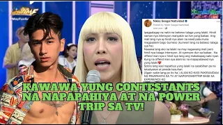 NIKKO NATIVIDAD VS VICE GANDA - KAWAWA YUNG CONTESTANTS NA NAPAPAHIYA AT NA-POWER TRIP SA TV!