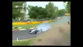 F1 Australia 2001 - R.Schumacher and Villeneuve  Crash