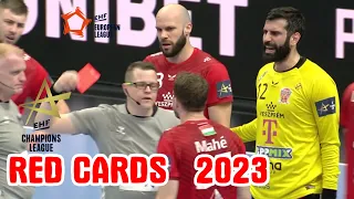 Red Cards Handball 2023 | EHF Champions & European League