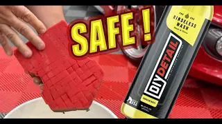 This duo is SAFE, Rinseless wash + Legacy Sponge #rinselesswash #diydetail #howtodetailacar