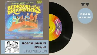 Bedknobs and Broomsticks (1971) | Disneyland Storyteller 3804 | Read-Along Vinyl Record