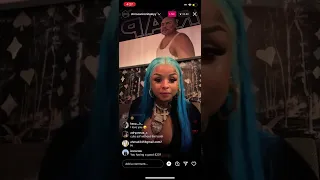 Chrisean rock ig live