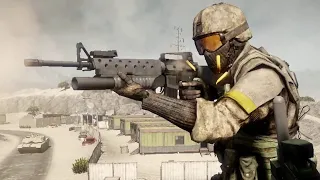 Battlefield: Bad Company 2 - All Weapons and Equipment (Third Person)-Reloads, Animations and Sounds