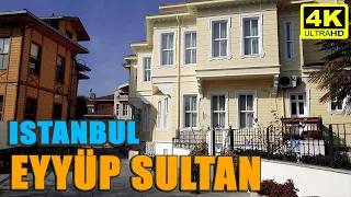 ISTANBUL CITY WALKING TOUR | EYYÜP SULTAN NEIGHBORHOOD | 4K UHD 60FPS |TURKEY 2021