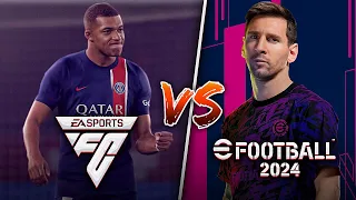 eFootball 2024 vs EA FC 24 — ЧТО БУДЕТ ДАЛЬШЕ?