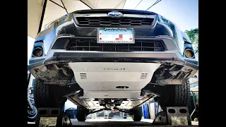 Rallitek Engine & Transmission Skid Plate Install (2019 Subaru Crosstrek)