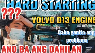 HOW TO SOLVED ENGINE HARD STARTING PROBLEM VOLVO D13 ENGINE |EASY TO FIX DIRTY FUEL SYSTEM|Low power