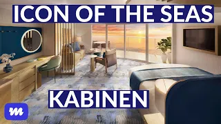 Icon of the Seas: Kabinen und Suiten an Bord des größten Kreuzfahrtschiffs der Welt