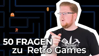 Die KLASSIKER der VIDEOSPIELGESCHICHTE | 50 Fragen zu Retro Games