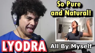 Musician reacts to LYODRA singing "All by Myself" Live and Raw! **SO PURE AND NATURAL**